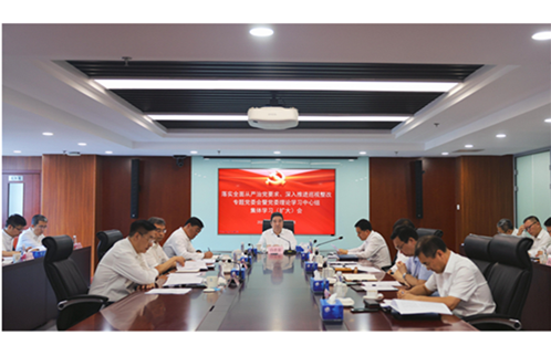 开云在线开户_开云(中国)召开落实全面从严治党要求、深入推进巡视整改专题党委会暨党委理论学习中心组集体学习（扩大）会